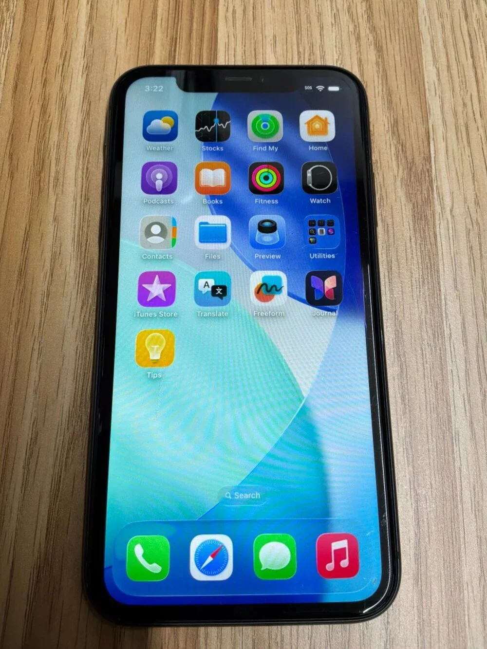 Apple iPhone 11 64GB Black AT&T Locked Smartphone Face ID A13 Bionic Tested Work